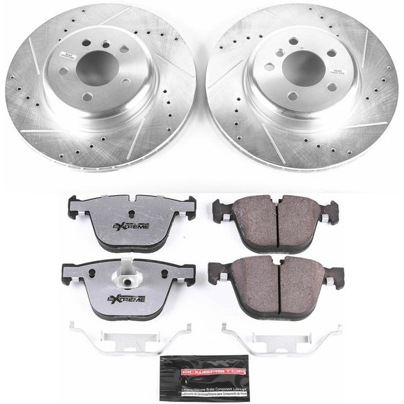 PowerStop Z26 Street Performance Ceramic Brake Pad and Drilled & Slotted Rotor K