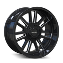 20x9 Mayhem 8115 Apollo Gloss Black Milled 8x170 ET18 Wheel Rim