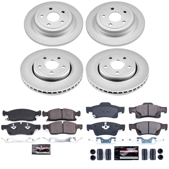 Z23 Daily Driver Premium Carbon-Fiber Ceramic Brake Pad and Fully Coated Rotor K