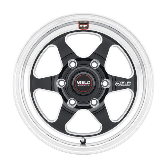 15x10 WELD Performance Ventura6 Drag Black Mill 6x139.7 6x5.5 ET38 Wheel