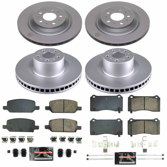 Z23 Daily Driver Premium Carbon-Fiber Ceramic Brake Pad and Fully Coated Rotor K
