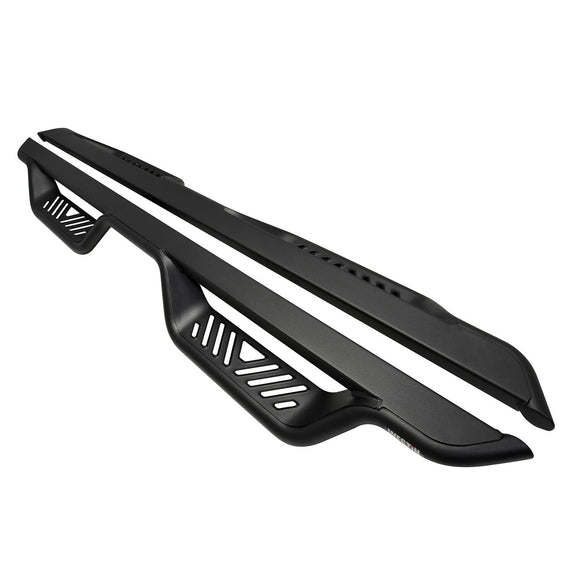 Westin Outlaw Drop Nerf Step Bars Powder Coated Textured Black Steel 20-14015