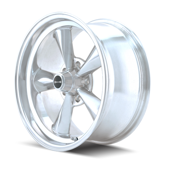 17x8 Ridler Style 675 Polished Wheel/Rim 5x120.7 5-120.7 5x4.75 17-8 ET0