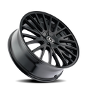 18x8 Kraze Double Down Gloss Black 5x112 ET40 CB74.1 Wheel Rim