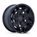 17X8.5 Black Rhino BR028 Guard Matte Black 5X127 ET0 CB71.5 Wheel Rim