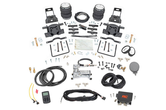 Rough Country Air Spring Kit With Compressor For Ford F-250 F-350 4WD 05-16