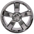 20" Replica Wheel DG04 Fits Dodge Charger SRT Rim 20x9 Chrome Wheel
