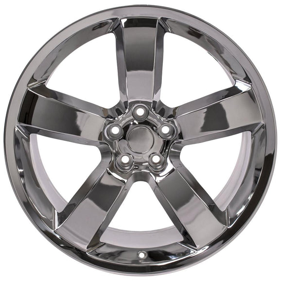 20" Replica Wheel DG04 Fits Dodge Charger SRT Rim 20x9 Chrome Wheel