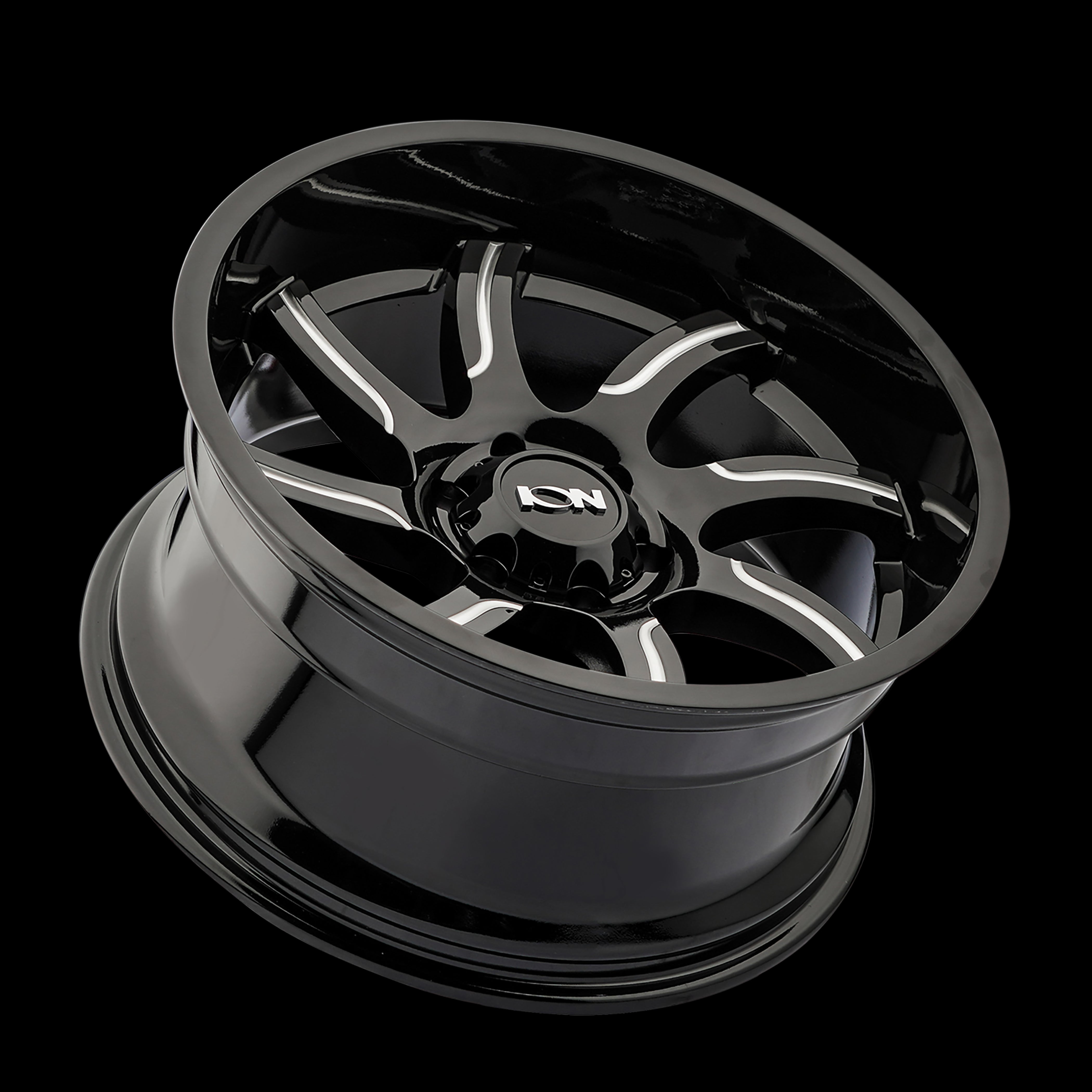 20x9 ION 151 Gloss Black Milled 8x170 ET18 Wheel Rim