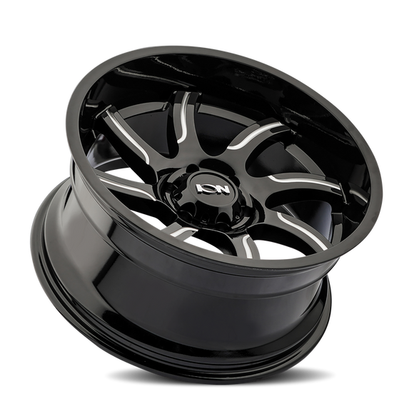 20x9 ION 151 Gloss Black Milled 8x170 ET18 Wheel Rim