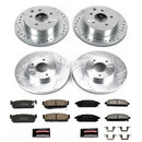 PowerStop Z23 Daily Driver Carbon-Fiber Ceramic Brake Pad and Drilled & Slotted