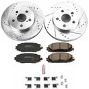 PowerStop Z23 Daily Driver Carbon-Fiber Ceramic Brake Pad and Drilled & Slotted