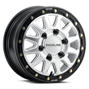 15x6.5 Raceline A14SB Alpha Hyper Silver Black Ring 6x139.7 ET74 Wheel