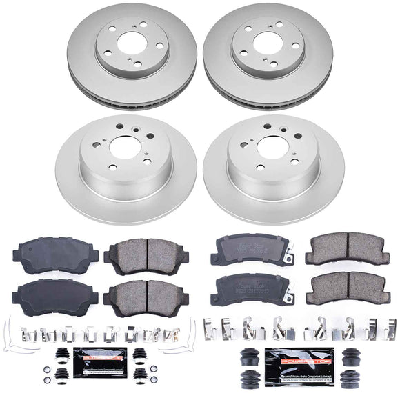 Z23 Daily Driver Premium Carbon-Fiber Ceramic Brake Pad and Fully Coated Rotor K