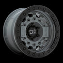 17X8.5 Black Rhino AVENGER Beadlock BTL-GRY BLK-HDW 6X139.7 ET0 wheel/rim-2