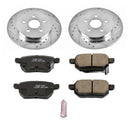 PowerStop Z23 Daily Driver Carbon-Fiber Ceramic Brake Pad and Drilled & Slotted