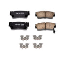 PowerStop Z17 Evolution Ceramic Brake Pads With Hardware