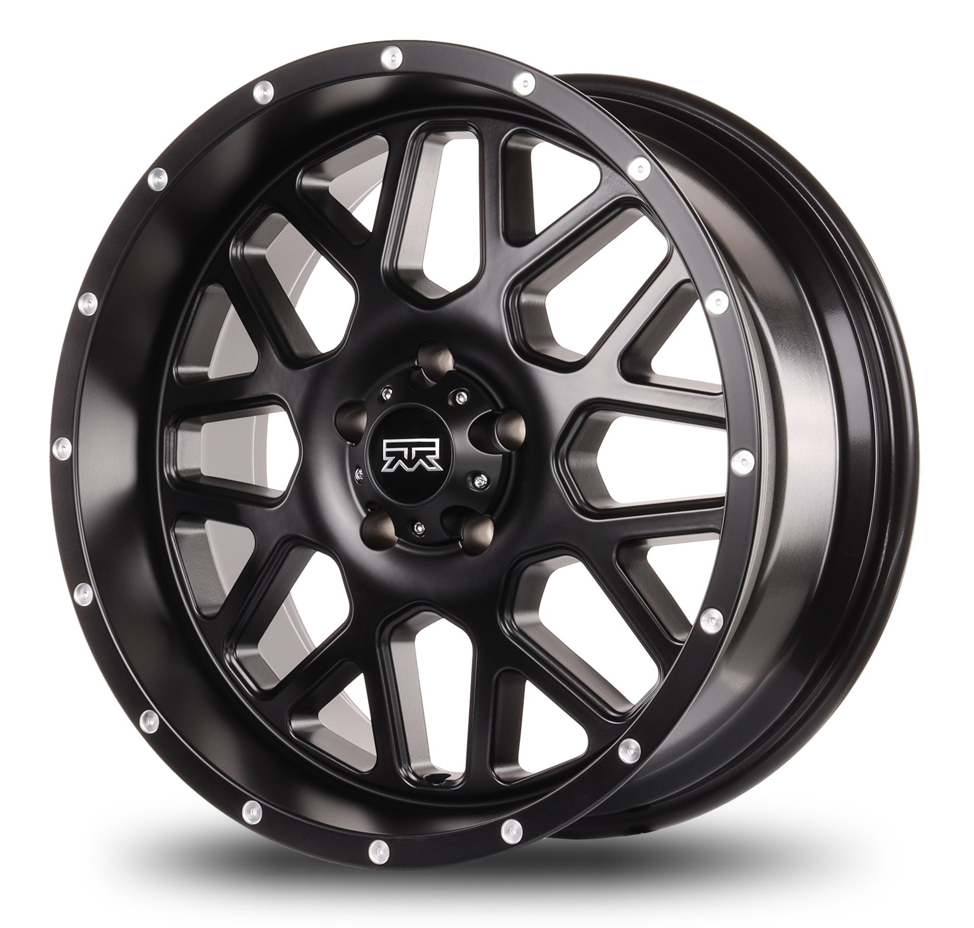 20x9 Mudder Trucker MT859 Mutiny Satin Black 5x127 5x5 ET0 Wheel Rim