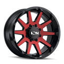 20X10 Ion Alloy 143 Black-Gloss Wheel/Rim 8x165.1 ET-19 143-2181BTR