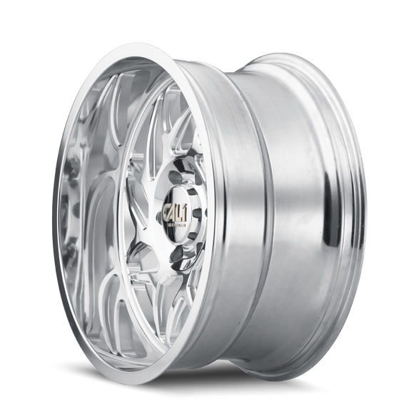 20x12 Cali Off-Road 9112 Gemini Polished 6x139.7 6x5.5 ET-51 Wheel Rim
