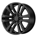 22X9 Performance Replicas PR182 Satin Black 6X139.7 6X5.5 ET24 Wheel Rim