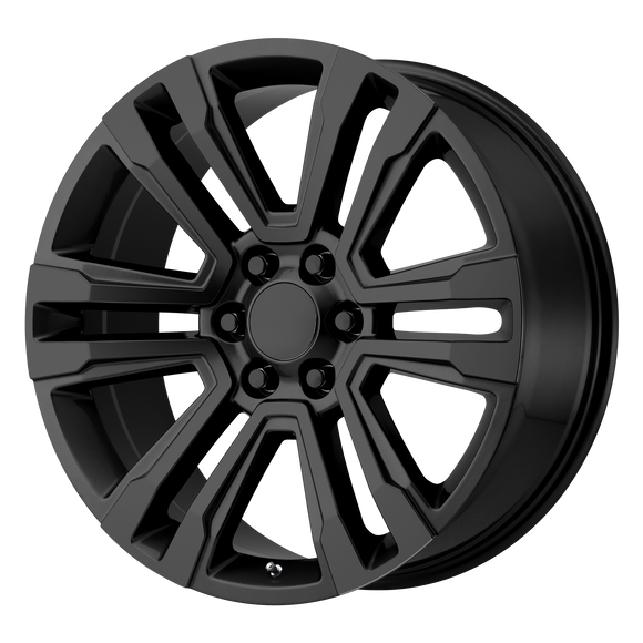 22X9 Performance Replicas PR182 Satin Black 6X139.7 6X5.5 ET24 Wheel Rim