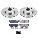 PowerStop OE Stock Replacement Low-Dust Ceramic Brake Pad and Rotor Kit