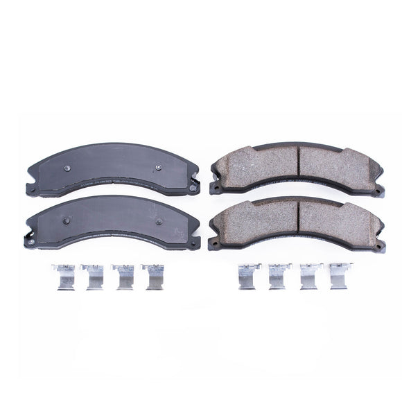 PowerStop Z17 Evolution Ceramic Brake Pads With Hardware