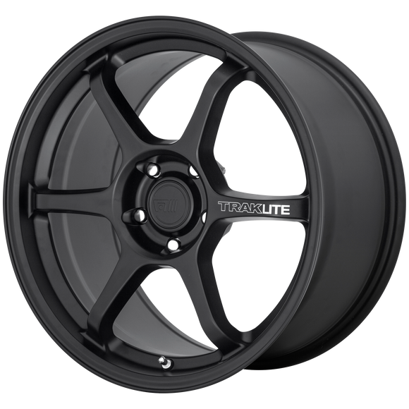 18X8.5 Motegi MR145 TRAKLITE 3.0 Satin Black 5X112 ET42 wheel/rim