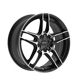 17X7.5 Motiv 434MB Matic Black/Machined 5x100/110 ET40 wheel/rim