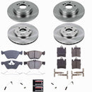 PowerStop OE Stock Replacement Low-Dust Ceramic Brake Pad and Rotor Kit