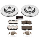 PowerStop Z23 Daily Driver Carbon-Fiber Ceramic Brake Pad and Drilled & Slotted