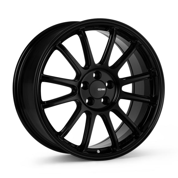 17x8 Enkei Vantix Matte Black 5x114.3 ET40 CB72.6 Wheel