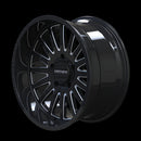22x12 Mayhem Utopia Gloss Black Milled 8x170 ET-44 CB125.2 Wheel Rim