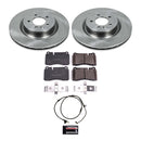 PowerStop OE Stock Replacement Low-Dust Ceramic Brake Pad and Rotor Kit