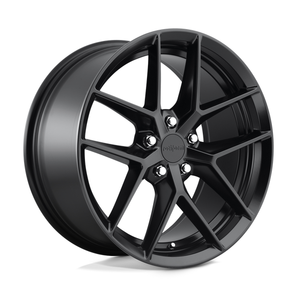 19X8.5 Rotiform R134 FLG Matte Black 5X112 ET45 wheel/rim