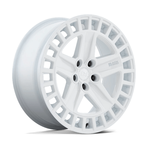 20X8.5 Black Rhino Alston Gloss White 5X114.3 5X4.5 ET25 Wheel Rim