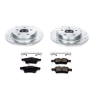 PowerStop Z23 Daily Driver Carbon-Fiber Ceramic Brake Pad and Drilled & Slotted