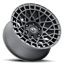 17x8.5 Vision 349 Savage Satin Black 5x5 (5x127) ET-24 wheel/rim