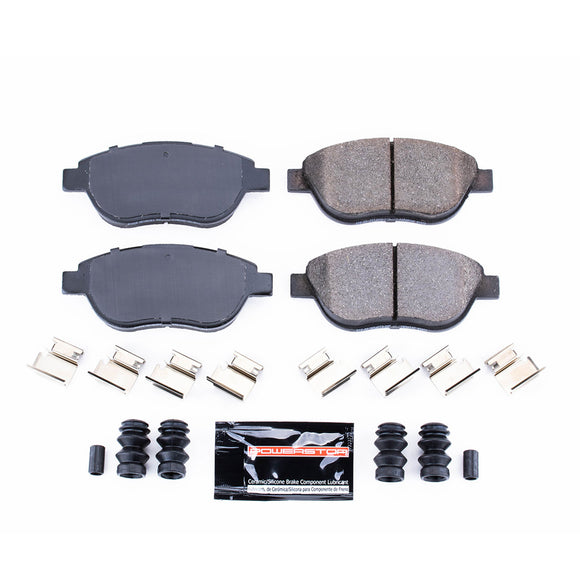 PowerStop Z23 Evolution Sport Carbon-Fiber Brake Pads With Hardware