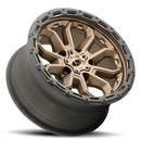 17x9 Vision 405 Korupt Satin Bronze Wheel 5x114.3 ET12 CB83