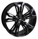 18X8 Enkei VORTEX5 Black Paint Wheel/Rim 5x120 ET40 18-8 5-120 Each