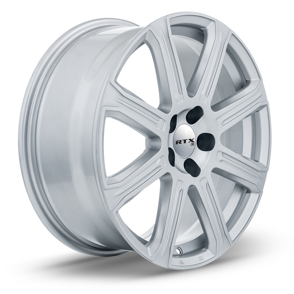 18x8 RTX Laholm Silver 5x108 ET45 wheel/rim