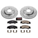 PowerStop Z23 Daily Driver Carbon-Fiber Ceramic Brake Pad and Drilled & Slotted