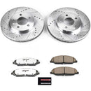 PowerStop Z26 Street Performance Ceramic Brake Pad and Drilled & Slotted Rotor K