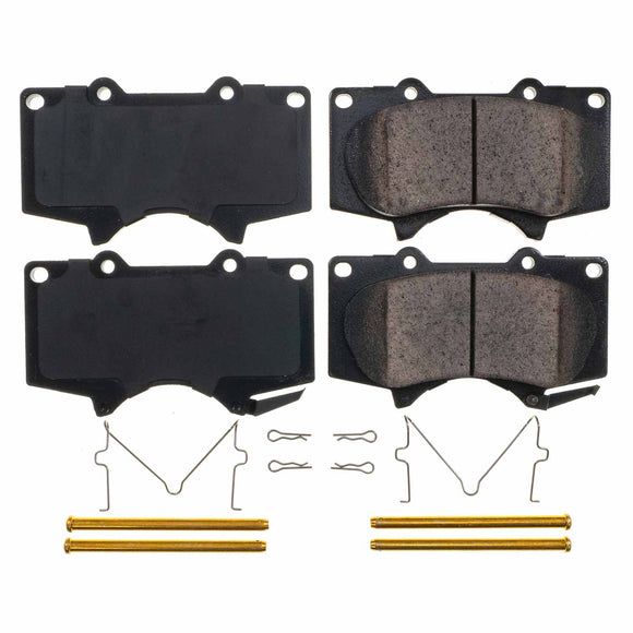 PowerStop Z17 Evolution Ceramic Brake Pads With Hardware