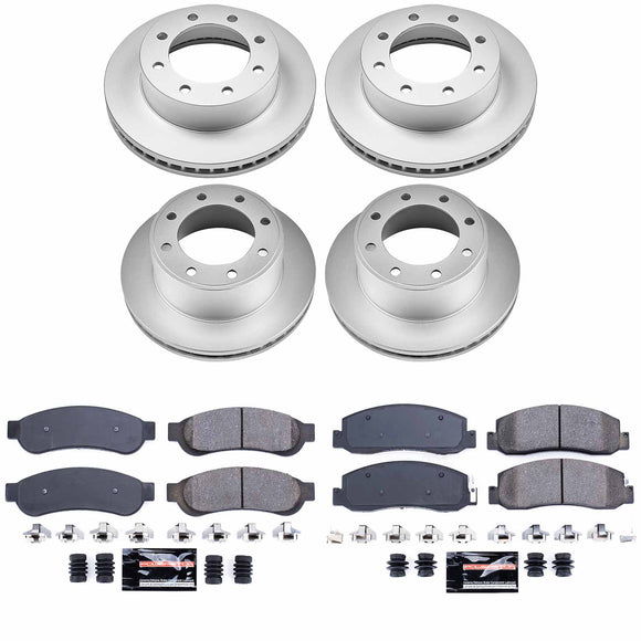 Z23 Daily Driver Premium Carbon-Fiber Ceramic Brake Pad and Fully Coated Rotor K