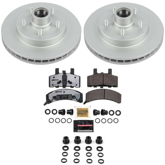 Z36 Truck & Tow Premium Carbon-Fiber Ceramic Brake Pad and Fully Coated Rotor Ki