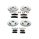 PowerStop Z23 Daily Driver Carbon-Fiber Ceramic Brake Pad and Drilled & Slotted