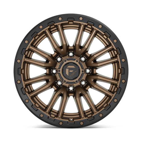 20x10 Fuel Off-Road D681 Rebel Matte Bronze Black Bead Ring 8x165.1 ET-18 Wheel